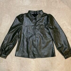 VICI Faux Leather Green NWOT Medium Jacket